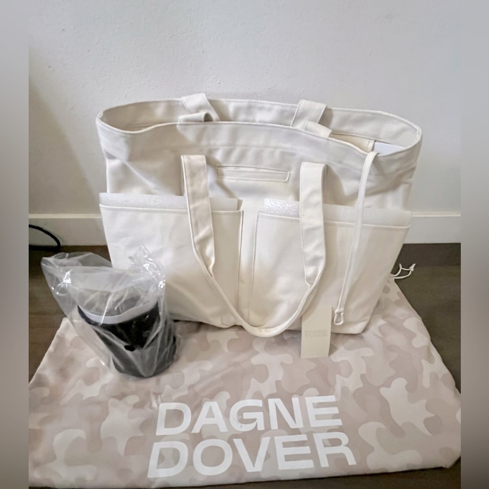 NWT Dagne Dover Large Vida Cotton Tote Bag